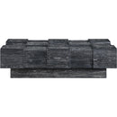 Meridian Anzio Black Oak Veneer Coffee Table IMAGE 3