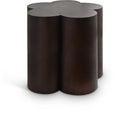 Meridian Lucky Brown Iron End Table IMAGE 1
