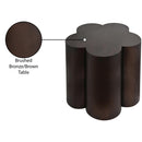 Meridian Lucky Brown Iron End Table IMAGE 8