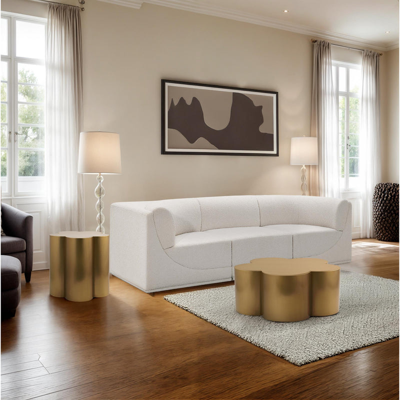 Meridian Lucky Gold Iron End Table IMAGE 9