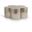 Meridian Lucky Silver Iron Coffee Table IMAGE 1
