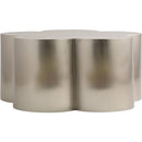 Meridian Lucky Silver Iron Coffee Table IMAGE 4