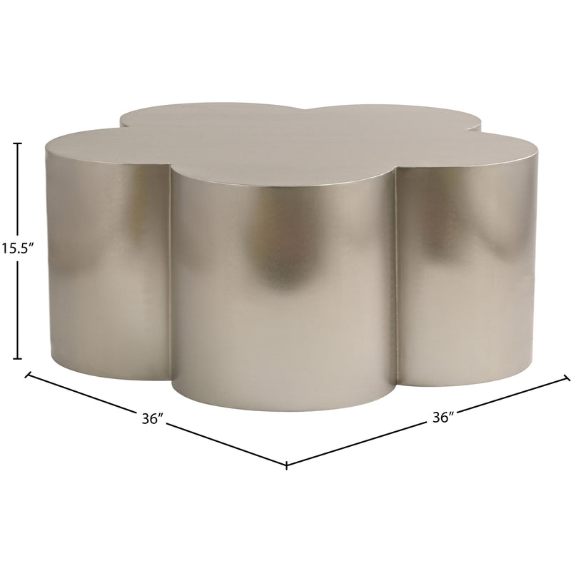 Meridian Lucky Silver Iron Coffee Table IMAGE 7
