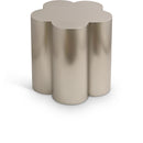 Meridian Lucky Silver Iron End Table IMAGE 1