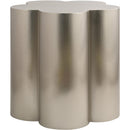 Meridian Lucky Silver Iron End Table IMAGE 3