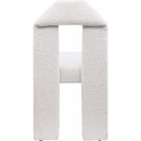 Meridian Bennett Cream Boucle Fabric Dining Chair IMAGE 5