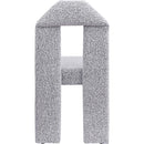 Meridian Bennett Grey Boucle Fabric Dining Chair IMAGE 5
