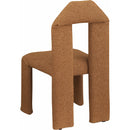 Meridian Bennett Saddle Boucle Fabric Dining Chair IMAGE 6