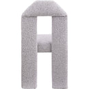 Meridian Bennett Taupe Boucle Fabric Dining Chair IMAGE 5