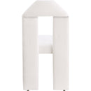 Meridian Bennett Cream Chenille Fabric Dining Chair IMAGE 5