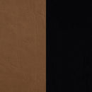 Meridian Abigail Cognac Vegan Leather King Bed (3 Boxes) IMAGE 6