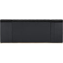 Meridian Amara Black Velvet King Bed IMAGE 5