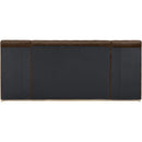 Meridian Amara Brown Velvet Queen Bed IMAGE 5