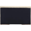 Meridian Amara Cream Velvet King Bed IMAGE 5