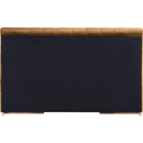 Meridian Amara Saddle Velvet King Bed IMAGE 5