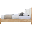 Meridian Arbor Cream Fabric King Bed IMAGE 4