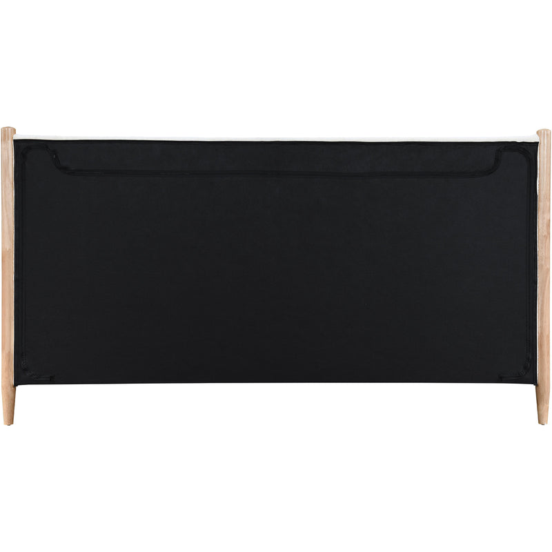 Meridian Arbor Cream Fabric King Bed IMAGE 5