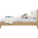 Meridian Arbor Cream Fabric Queen Bed IMAGE 4