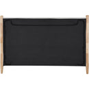 Meridian Arbor Cream Fabric Queen Bed IMAGE 5