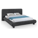  Meridian Blair Black Fabric Upholstered Full Bed IMAGE 1