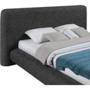  Meridian Blair Black Fabric Upholstered King Bed IMAGE 7