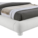  Meridian Blair Cream Fabric Upholstered Full Bed IMAGE 6
