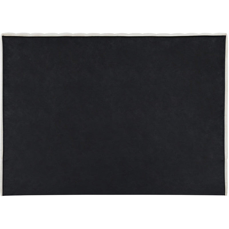 Meridian Emmet Cream Chenille Fabric King Bed (3 Boxes) IMAGE 5