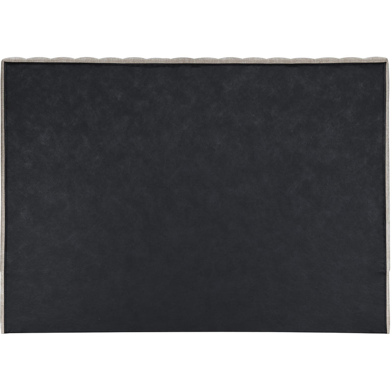 Meridian Emmet Beige Chenille Fabric King Bed (3 Boxes) IMAGE 5