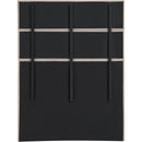 Meridian Adam Beige Linen Textured Fabric Queen Bed IMAGE 5