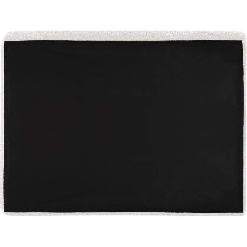 Meridian Rigby Cream Boucle Fabric King Bed IMAGE 5