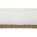 Meridian Rigby Cream Boucle Fabric King Bed IMAGE 8