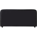 Meridian Rigby Black Boucle Fabric King Bed IMAGE 5