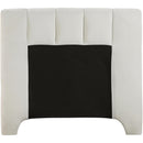 Meridian Camila Cream Chenille Fabric Twin Bed (3 Boxes) IMAGE 5