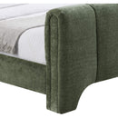 Meridian Camila Green Chenille Fabric King Bed (3 Boxes) IMAGE 6