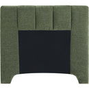 Meridian Camila Green Chenille Fabric Twin Bed (3 Boxes) IMAGE 5