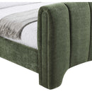 Meridian Camila Green Chenille Fabric Twin Bed (3 Boxes) IMAGE 6