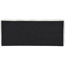 Meridian Carlin Cream Chenille Fabric Queen Bed (3 Boxes) IMAGE 5