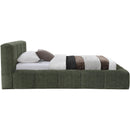 Meridian Carlin Olive Chenille Fabric Twin Bed (3 Boxes) IMAGE 4