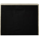 Meridian Dexter Cream Corduroy Fabric Twin Bed IMAGE 5