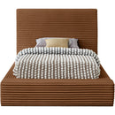 Meridian Dexter Saddle Corduroy Fabric Twin Bed IMAGE 3