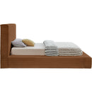 Meridian Dexter Saddle Corduroy Fabric Twin Bed IMAGE 4