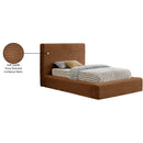 Meridian Dexter Saddle Corduroy Fabric Twin Bed IMAGE 8