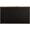 Meridian Dorian Beige Velvet King Bed IMAGE 5