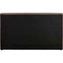 Meridian Dorian Brown Velvet Full Bed IMAGE 5