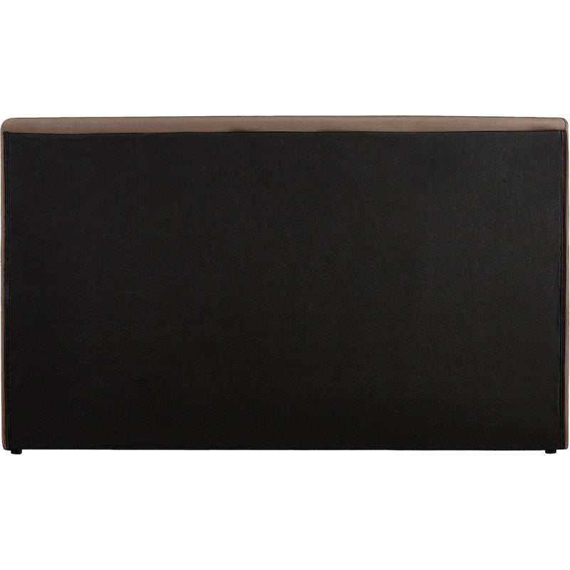 Meridian Dorian Brown Velvet Full Bed IMAGE 5