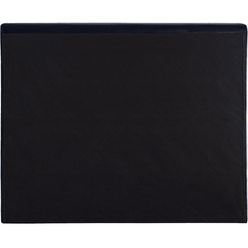 Meridian Dorian Navy Velvet Twin Bed IMAGE 5