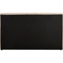 Meridian Dorian Taupe Velvet Full Bed IMAGE 5