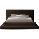 Meridian Drew Brown Corduroy Fabric Full Bed (3 Boxes) IMAGE 3