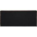 Meridian Drew Brown Corduroy Fabric Queen Bed (3 Boxes) IMAGE 5