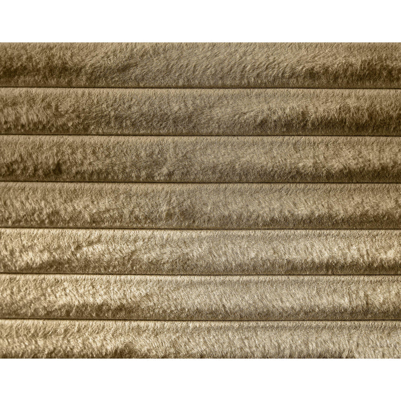 Meridian Drew Camel Corduroy Fabric Queen Bed (3 Boxes) IMAGE 6